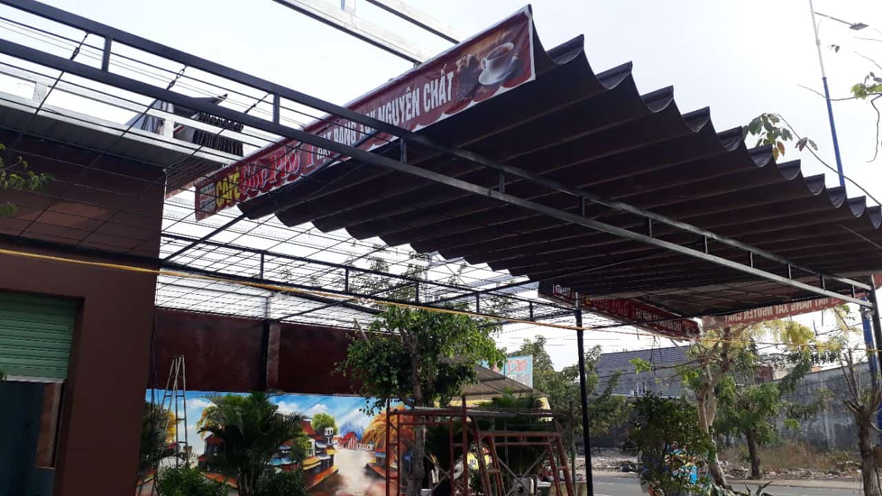 Mái Xếp Nhà Xe Thủ Đức - HCM