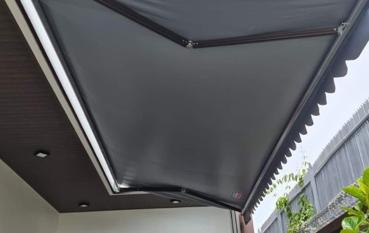 Mái hiên di động Quận 9 - HCM