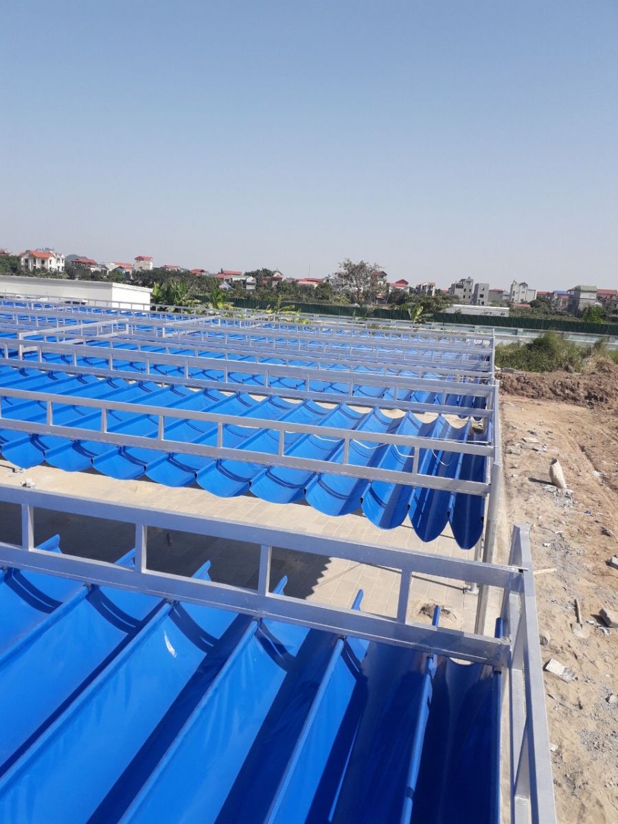 Mái Xếp Nhà Xe Quận 5 - HCM