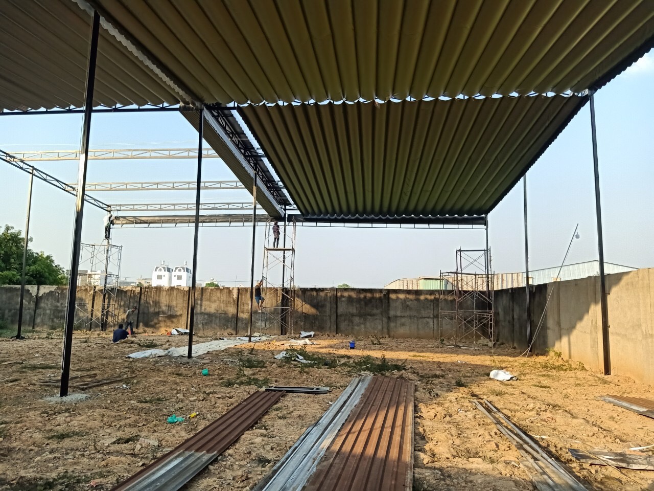 Alternative view of Mái Xếp Nhà Xe Đồng Nai