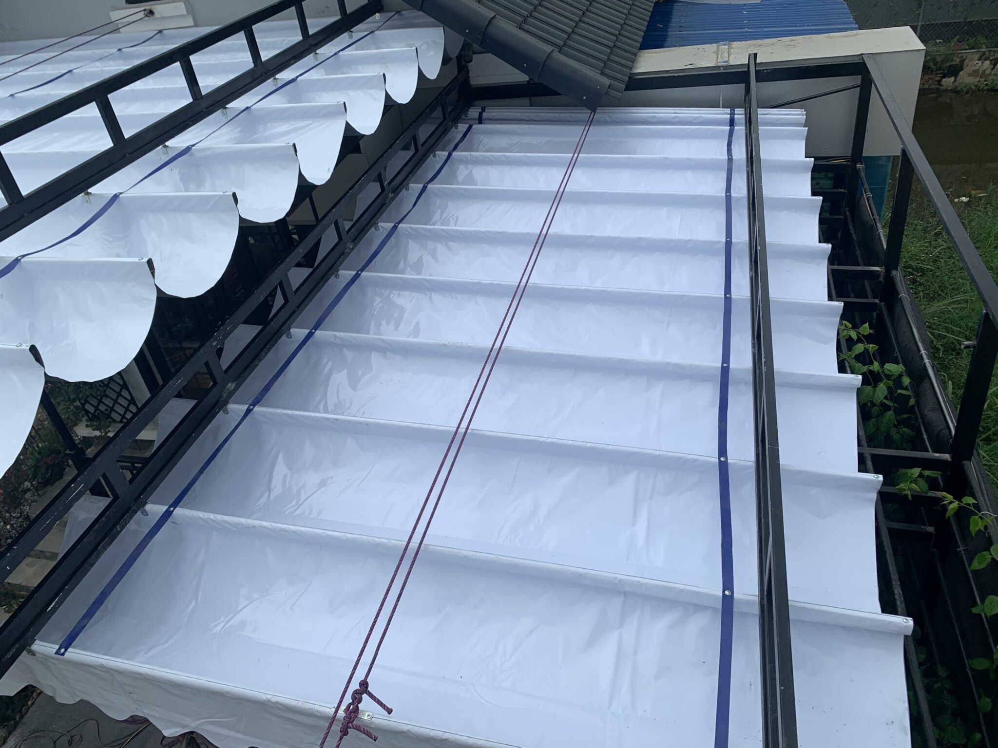 Mái Xếp Nhà Xe Thủ Dầu Một - Bình Dương