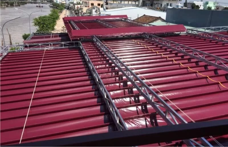 Mái Xếp Sân Thượng Quận 4 - HCM - Ảnh 4