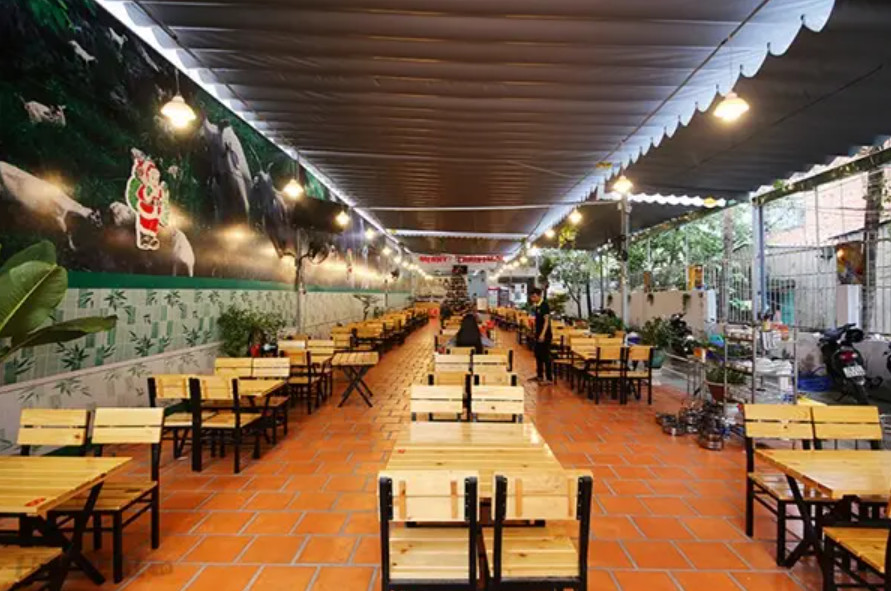 Mái Xếp Quán Nhậu Quận 3 - HCM