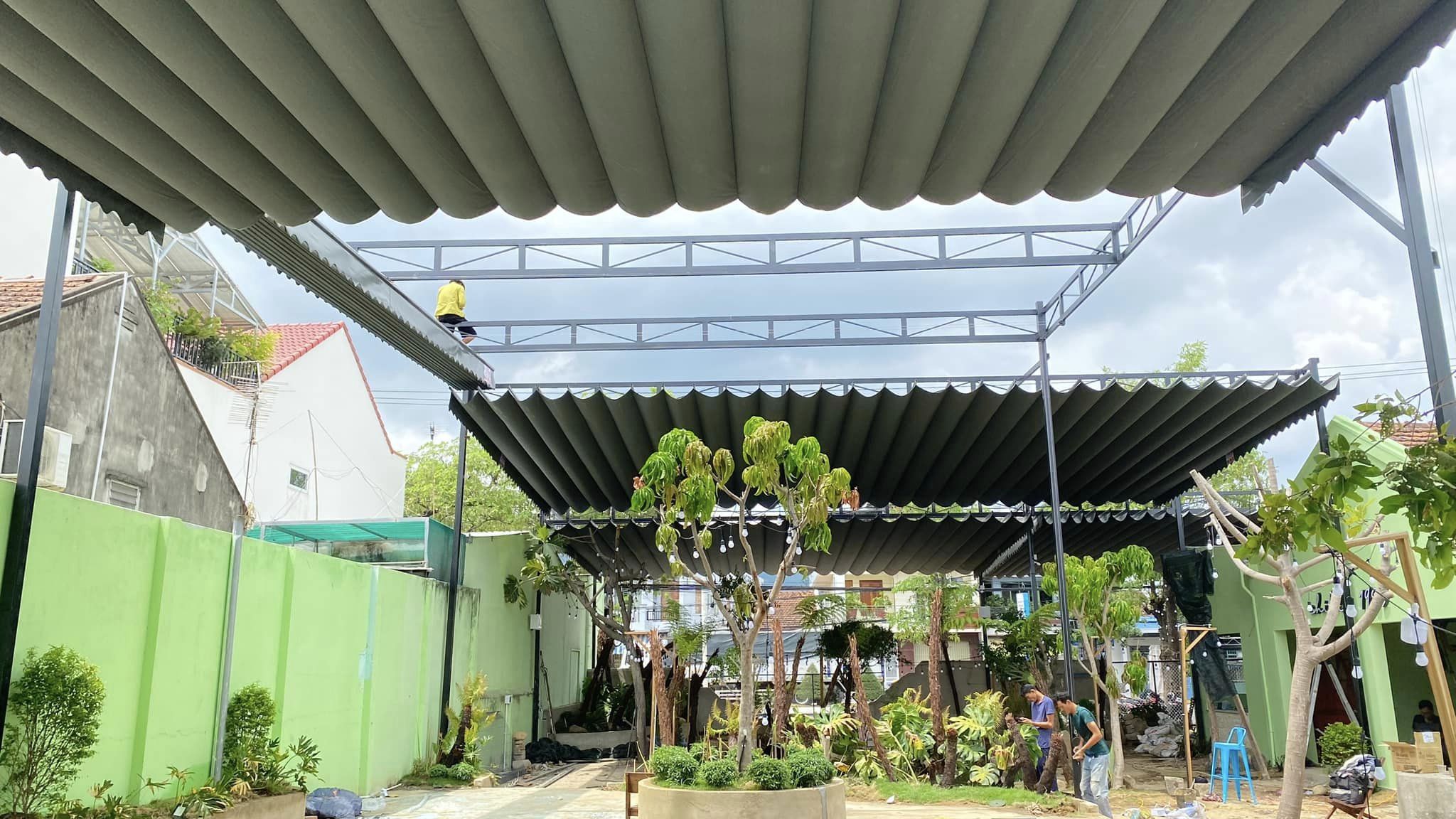 Mái Xếp Quán Nhậu Hóc Môn - HCM