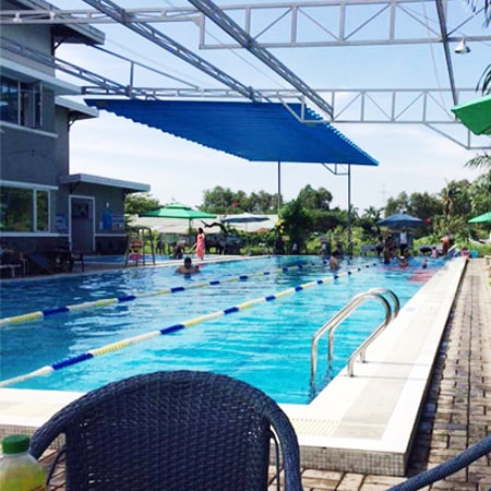 Alternative view of Mái Xếp Hồ Bơi