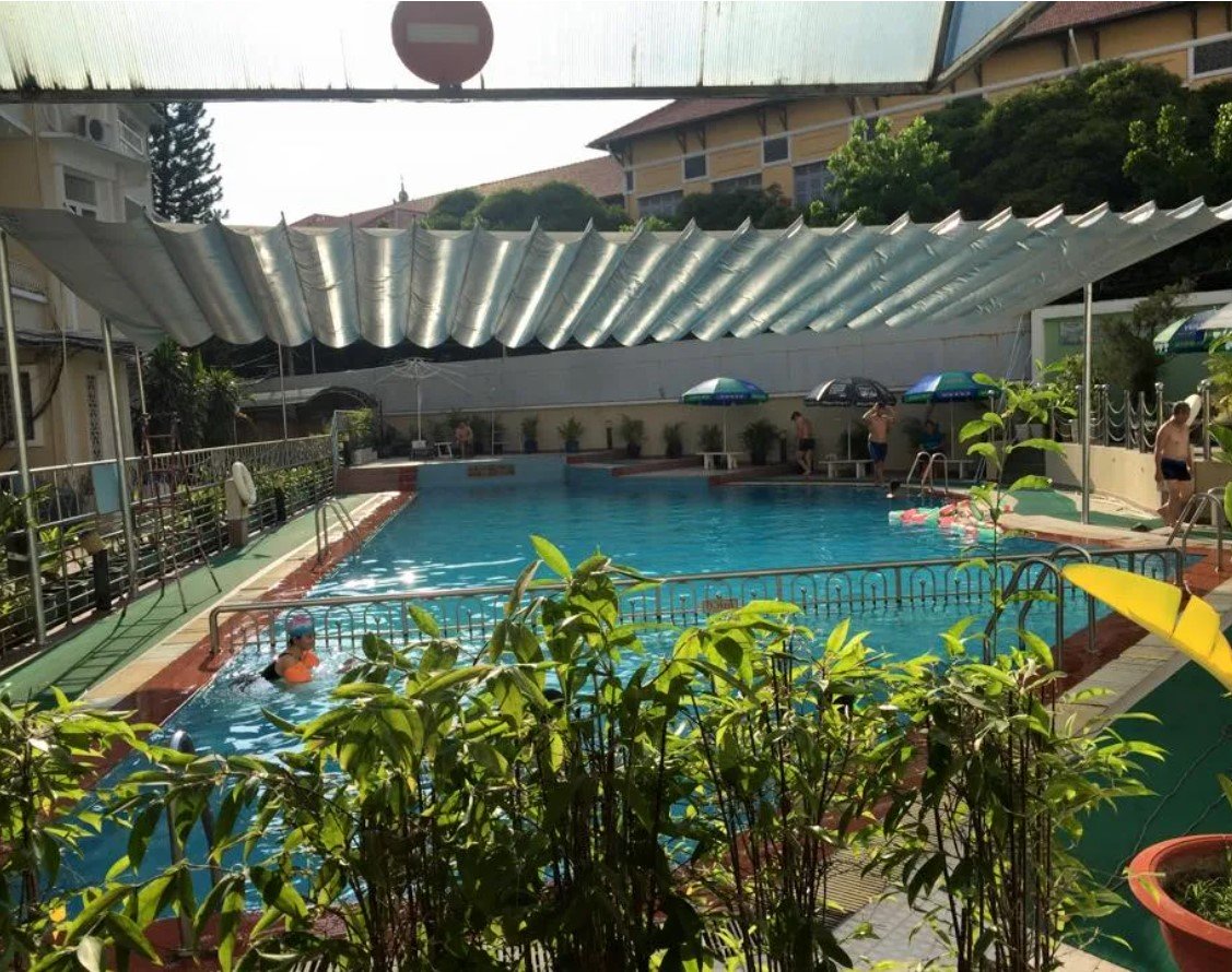 Mái xếp hồ bơi Biên Hòa - Đồng Nai