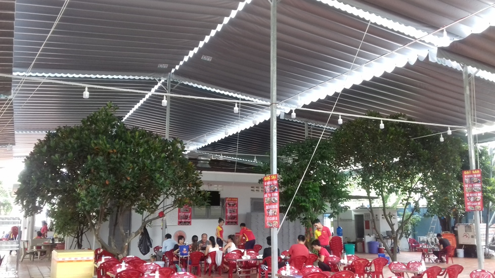 Mái Xếp Nhà Hàng Quận 10 - HCM