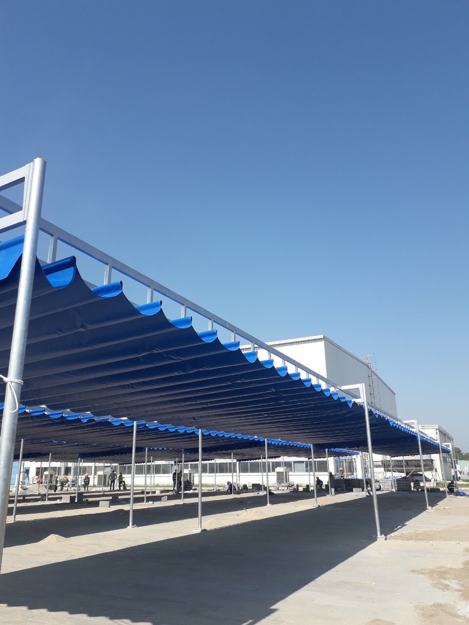 Mái Xếp Nhà Xe Nhà Bè - HCM