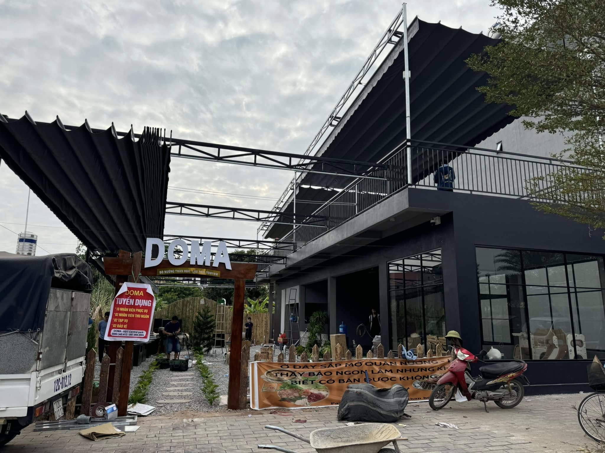 Mái Xếp Quán Nhậu Tân Uyên - Bình Dương