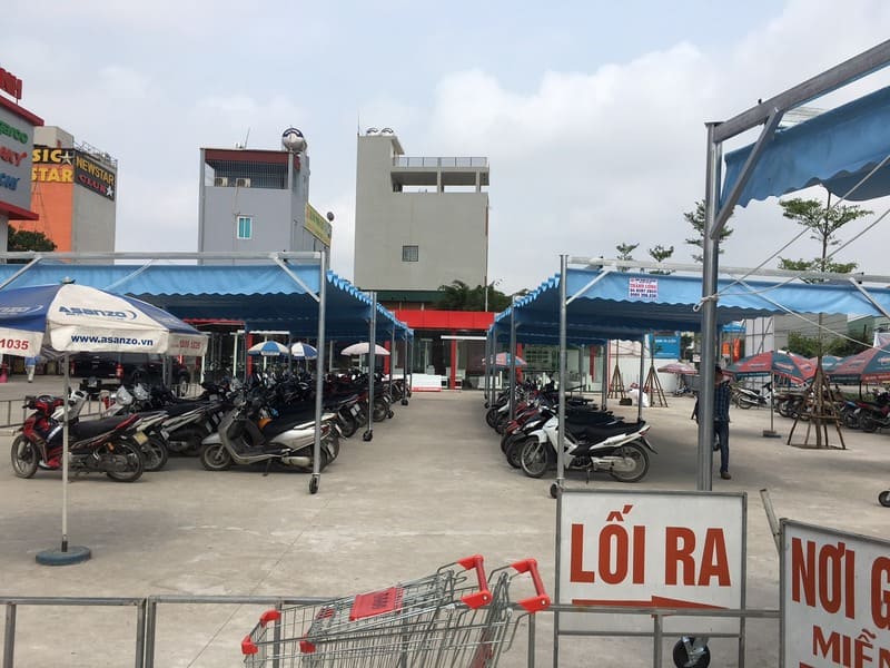 Mái Xếp Nhà Xe Quận 11 - HCM