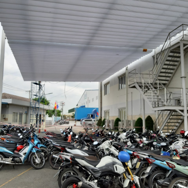 Mái Xếp Nhà Xe Phú Nhuận - HCM