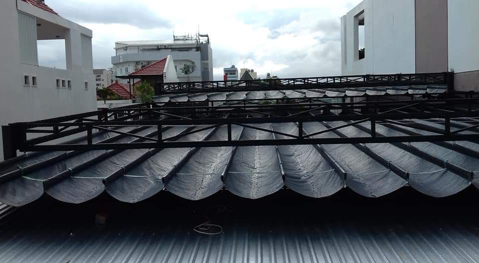 Mái xếp hồ bơi Biên Hòa - Đồng Nai Mái xếp hồ bơi Biên Hòa - Đồng Nai